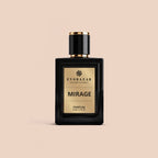 MIRAGE by Evorazar – 50ML black parfum bottle with gold label